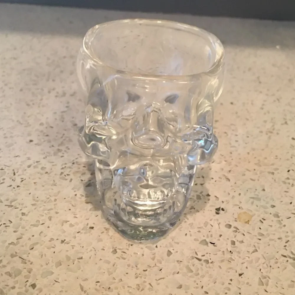🎃- SKULL EXTRA Large Bad A** Shot Glass!!